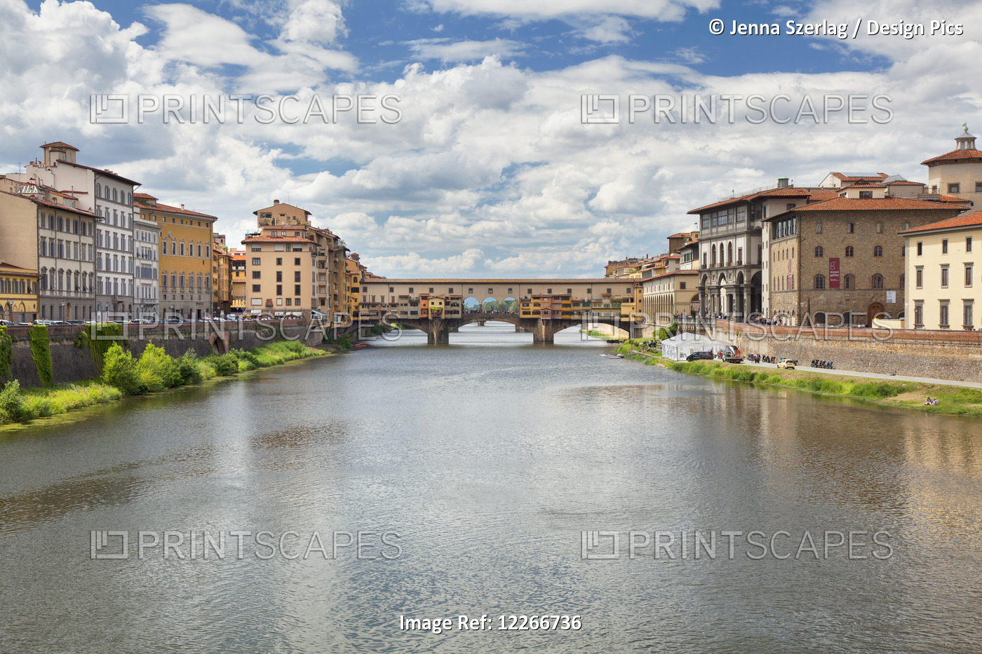 View Of The Ponte Vecchio; Florence, Italy