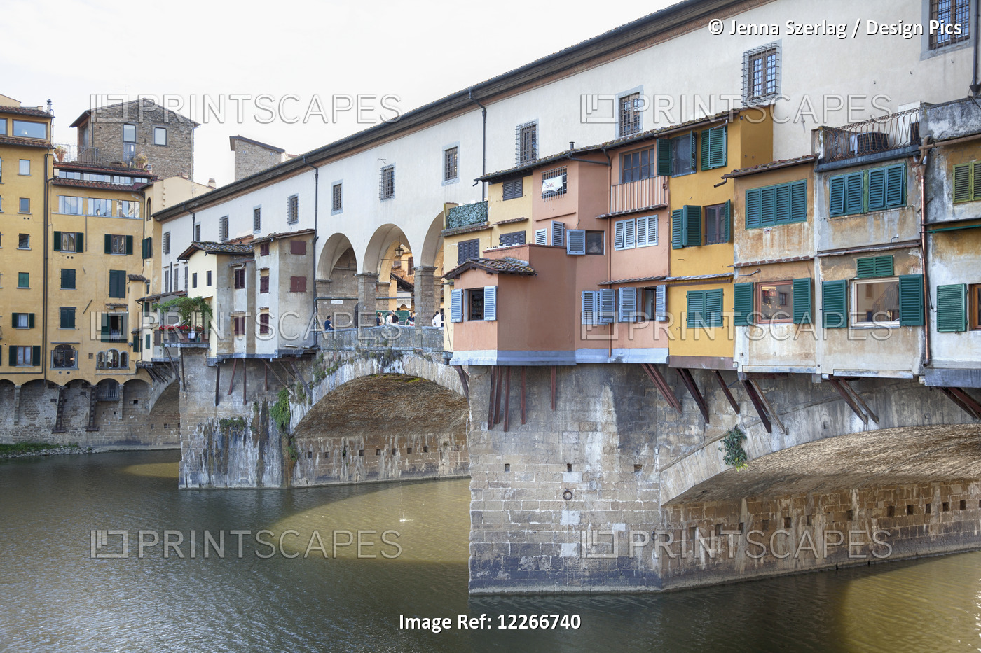 View Of The Ponte Vecchio; Florence, Italy