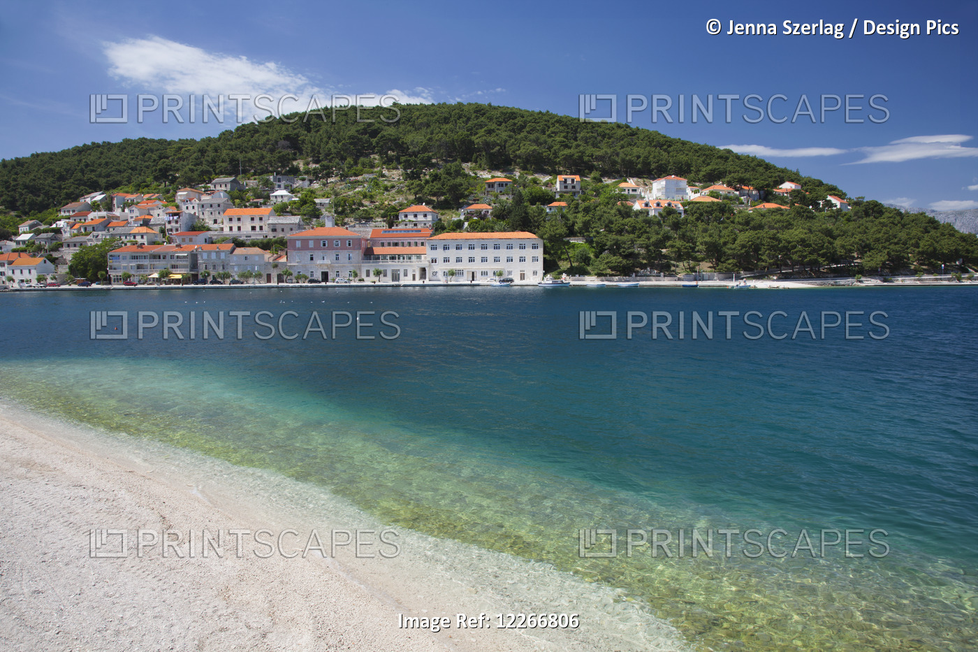 A Sunny Beach; Pucisca, Island Of Brac, Croatia