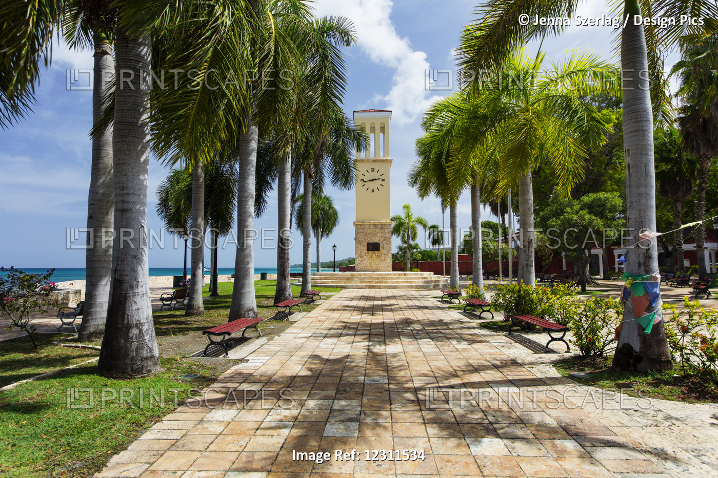 Frederiksted Monument; St. Croix, Virgin Islands, United States Of America