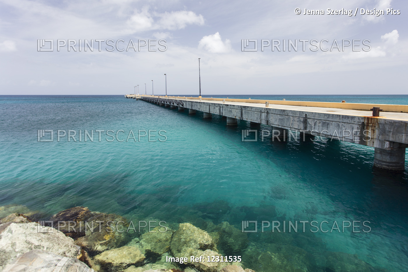Frederiksted Pier; St. Croix, Virgin Islands, United States Of America